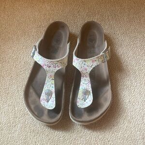 FLORAL BIRKENSTOCKS • SIZE 38